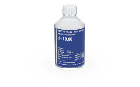 Mettler Toledo緩沖液Technical pH 10.00 250mL